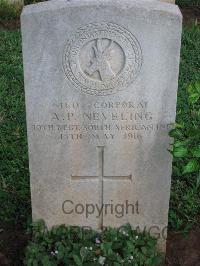 Dar Es Salaam War Cemetery - Nevelin, A P